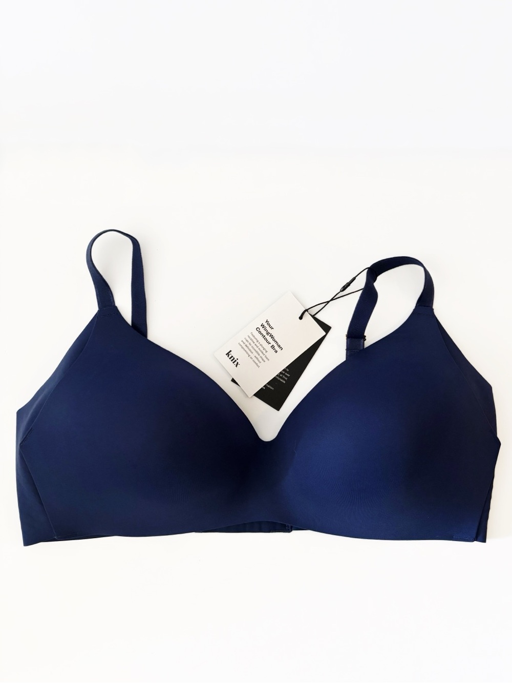 Knix Wingwoman Contour Bra NWT Wireless Blue